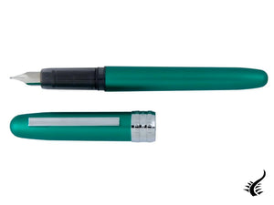 Platinum Plaisir Fountain Pen, Aluminium, Teal Green 2020, PGB-1500-45