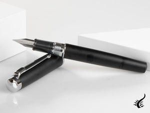 Platinum Procyon Black Mist Fountain Pen, Aluminium, Black, PNS-8000-1