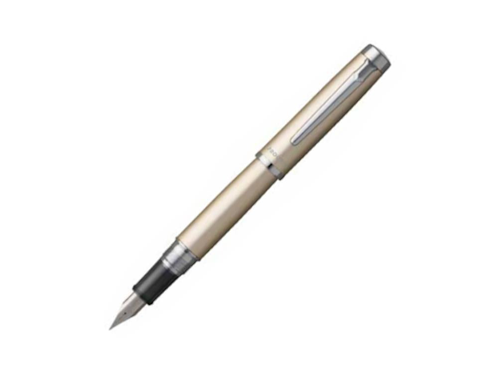 Platinum Procyon Champagne Gold Fountain Pen, Aluminium, PNS-8000-78