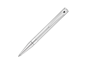 S.T. Dupont D-Initial Ballpoint pen, Chrome, Silver, 265201