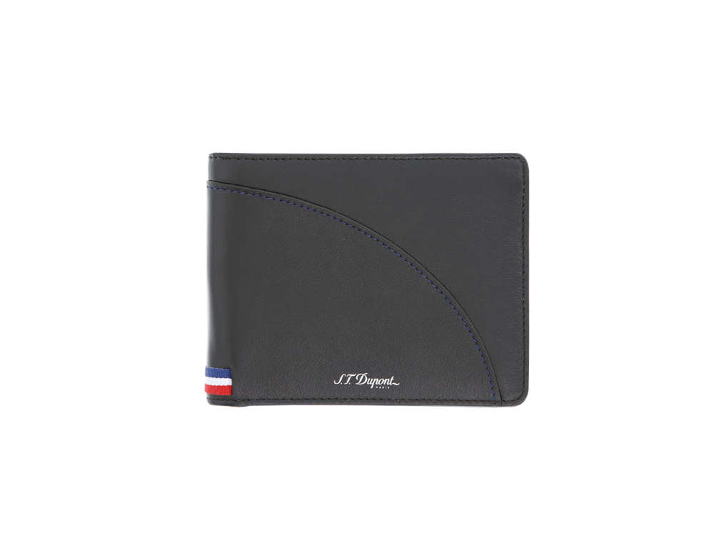 S.T. Dupont Défi Millennium Wallet, Leather, Black, 8 Cards, 172002