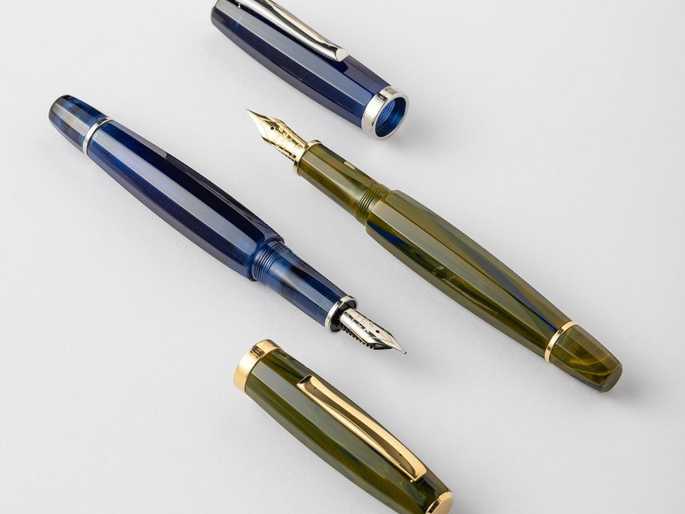 Scribo Feel Laguna Fountain Pen 14K, Limited Edition, FEEFP45YG1403