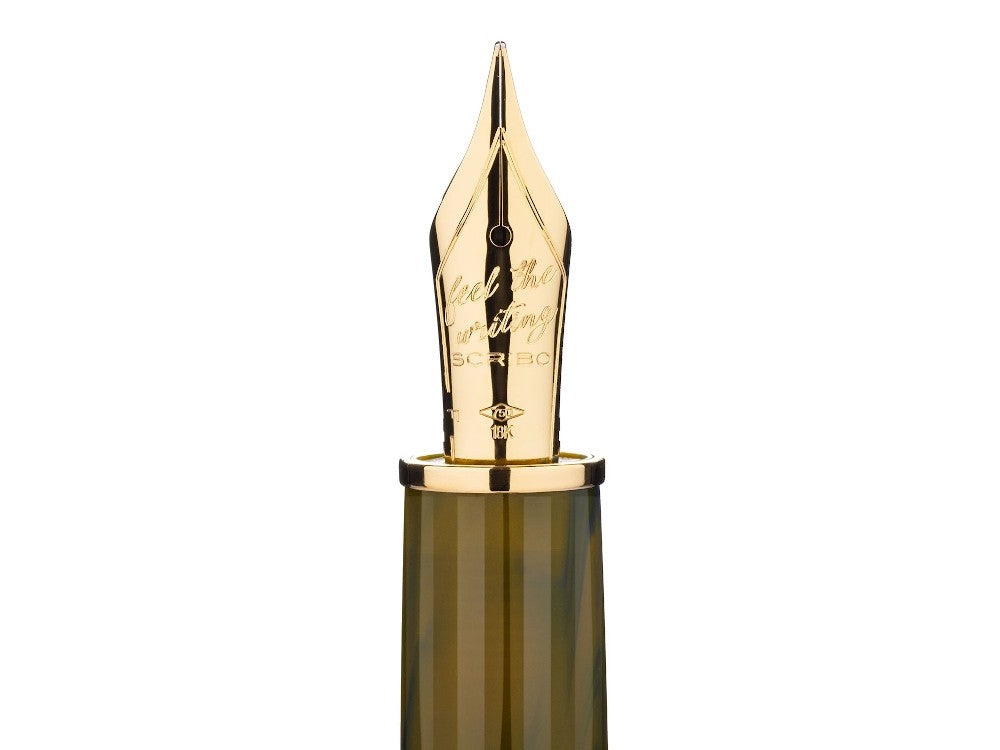 Scribo Feel Laguna Fountain Pen 18K, Limited Edition, FEEFP45YG1803