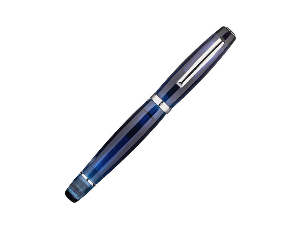 Scribo Feel Blu Sospeso Fountain Pen 14K, Limited Edition, FEEFP46PL1403