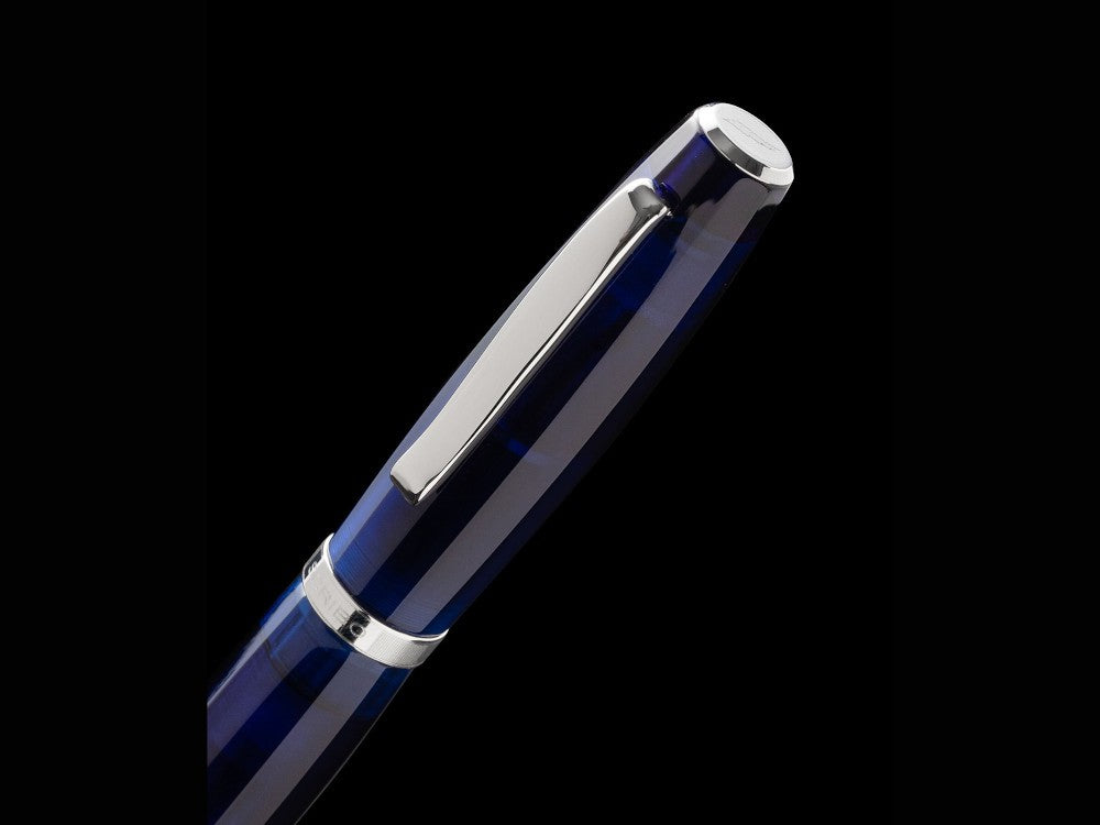 Scribo Feel Blu Sospeso Fountain Pen 14K, Limited Edition, FEEFP46PL1403