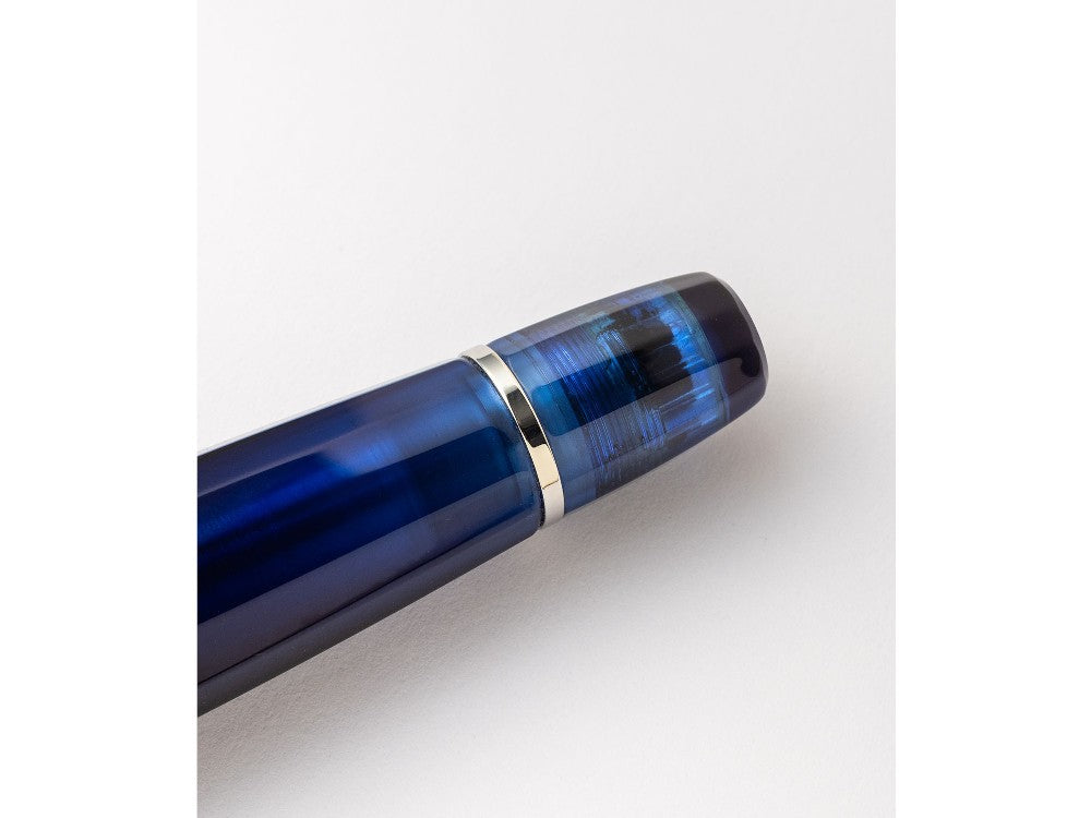 Scribo Feel Blu Sospeso Fountain Pen 14K, Limited Edition, FEEFP46PL1403
