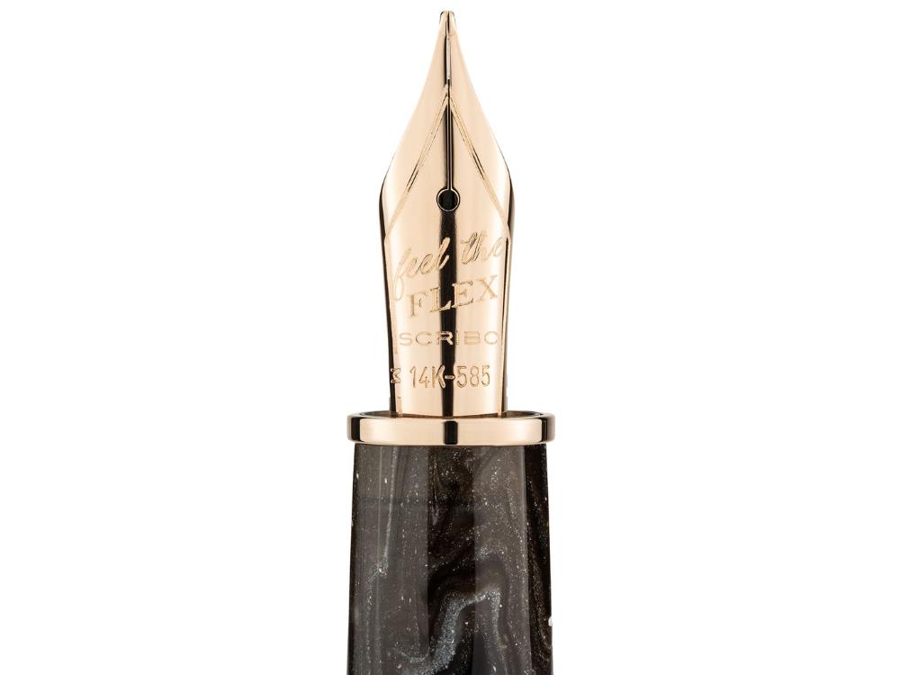 Scribo Feel Nova Stella14K Fountain Pen, Limited Edition, FEEFP50RG1403