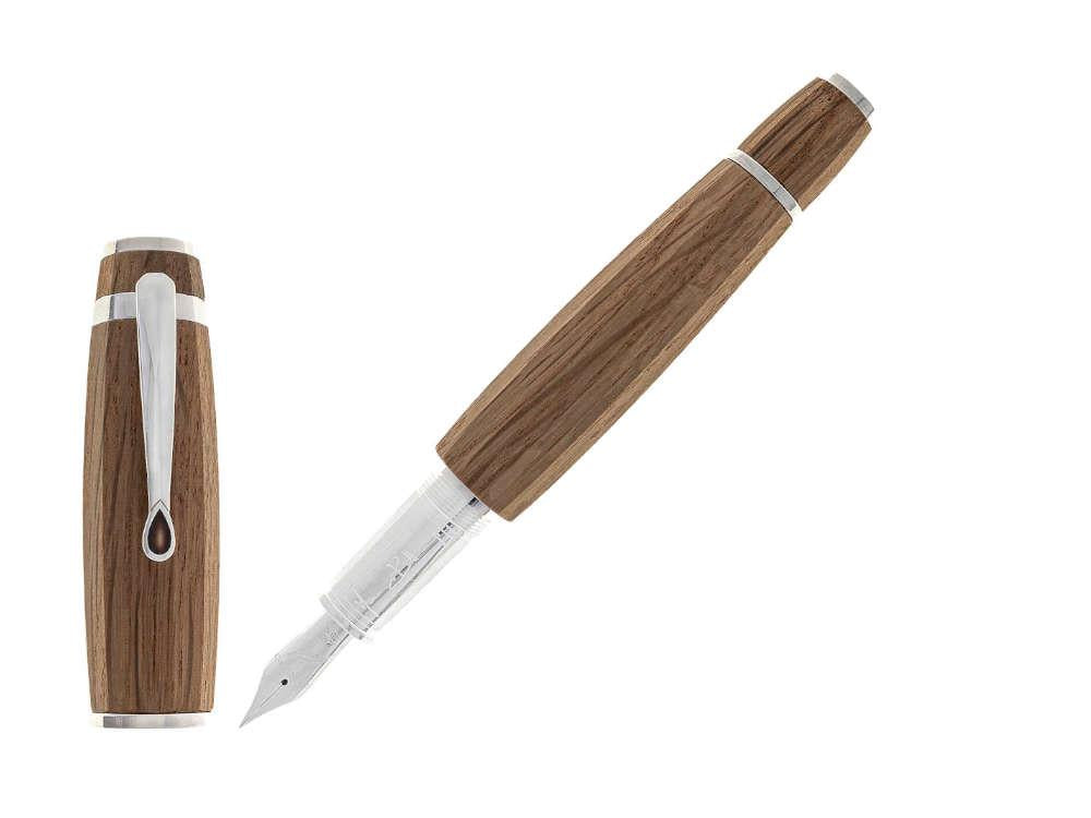 Scribo La Tradizionale Fountain Pen, 14K, Limited Edition, LATFP03RH1403