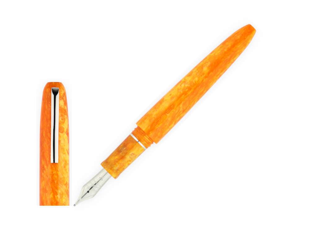 Scribo Piuma Corniola Fountain Pen, 18K, Limited Edition, PIUFP15PL1803