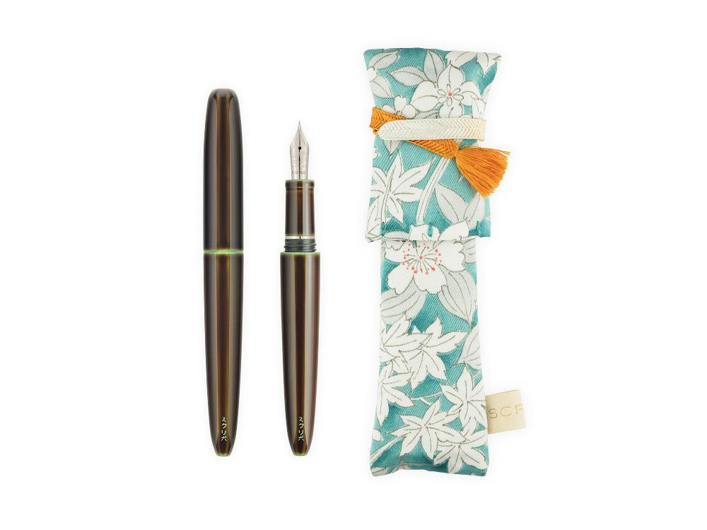 Scribo Piuma Hane Toruko Fountain Pen, Limited Edition, PIUFP27RT1403