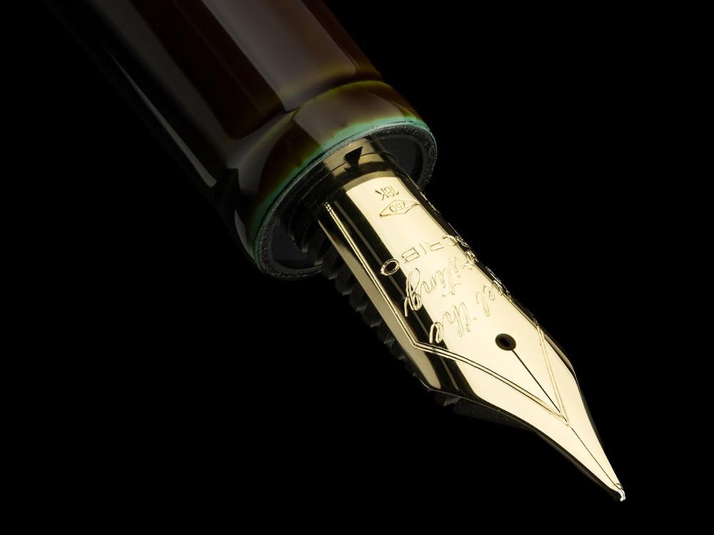 Scribo Piuma Hane Toruko Fountain Pen, Limited Edition, PIUFP27YG1403