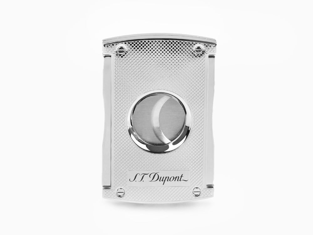 S.T. Dupont Maxijet Cigar Cutter, Chrome, 003257