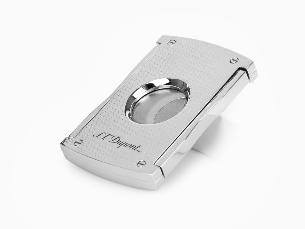 S.T. Dupont Maxijet Cigar Cutter, Chrome, 003257