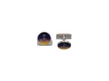 S.T. Dupont Montecristo La Nuit Cufflinks, Lacquer, Lacquer, Blue, 005715