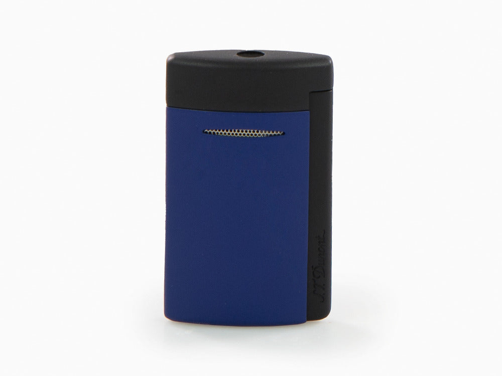 S.T. Dupont Velvet Animation Minijet Matte Ocean Blue Lighter, Lacquer, 010860