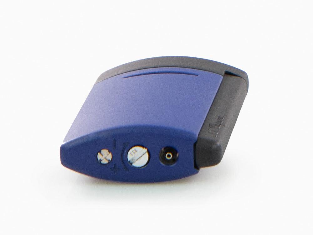 S.T. Dupont Velvet Animation Minijet Matte Ocean Blue Lighter, Lacquer, 010860