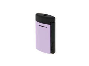 S.T. Dupont Velvet Animation Minijet Matte Lilac Lighter, Lacquer, PVD, 010865