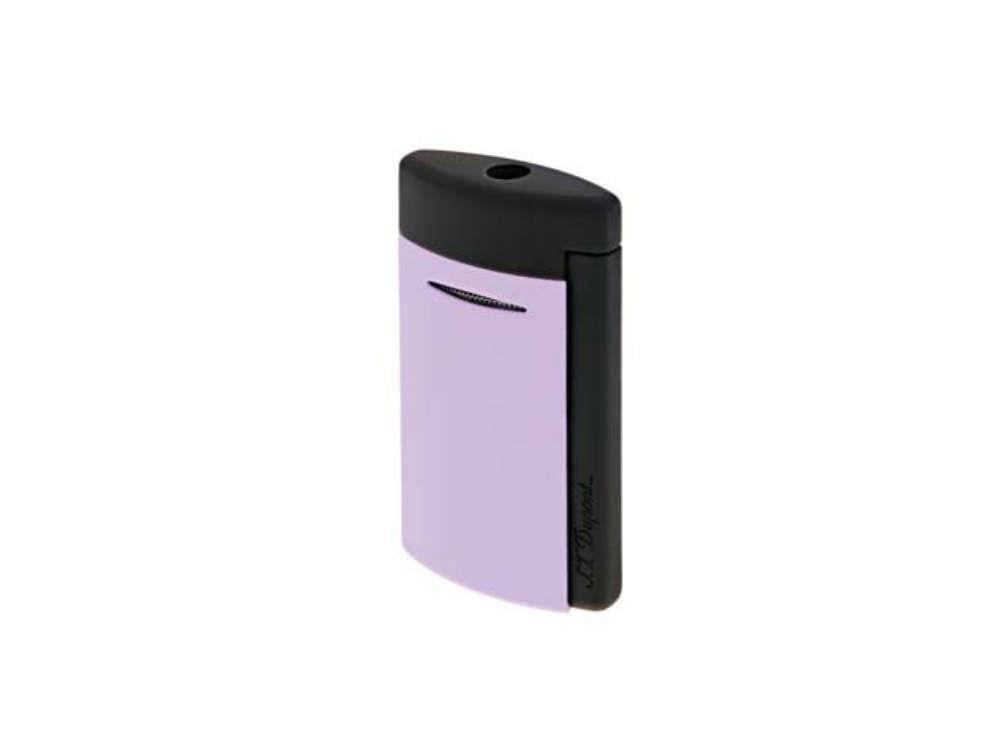 S.T. Dupont Velvet Animation Minijet Matte Lilac Lighter, Lacquer, PVD, 010865