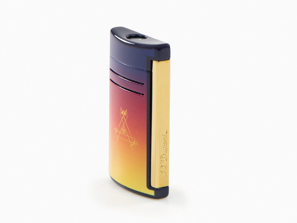 S.T. Dupont Maxijet Montecristo L'Aurore Lighter, Lacquer, Purple, 020034