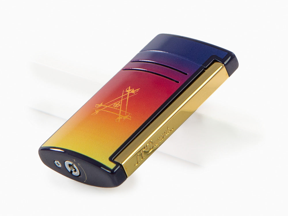 S.T. Dupont Maxijet Montecristo L'Aurore Lighter, Lacquer, Purple, 020034