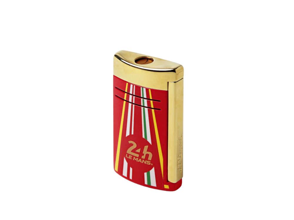 S.T. Dupont 24H Du Mans Maxijet Lighter, Palladium, Red, 020090