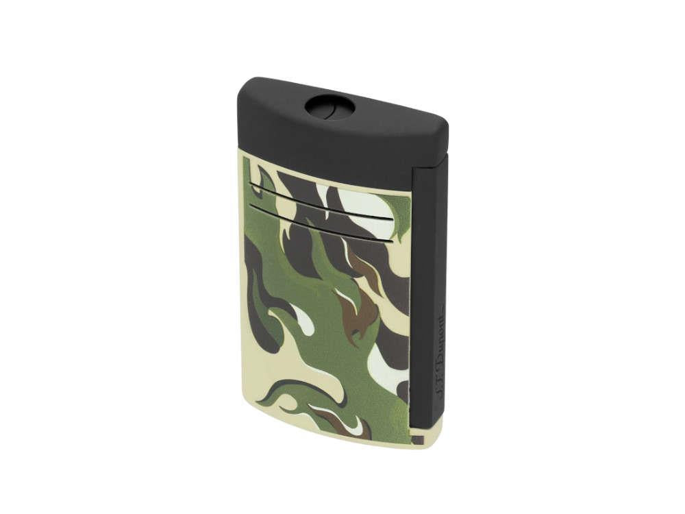 S.T. Dupont Camo Maxijet Lighter, Metal, PVD, Green, Limited Edition, 020150