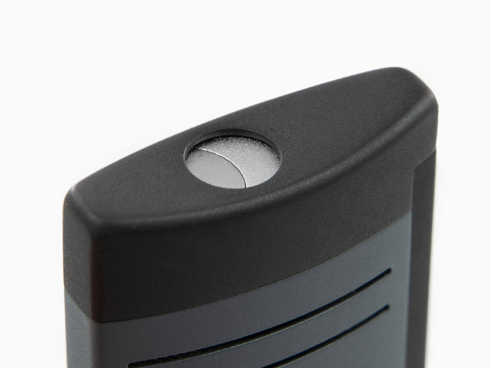 S.T. Dupont Maxijet Velvet Animation Graphite Lighter, Lacquer, Grey, 020166