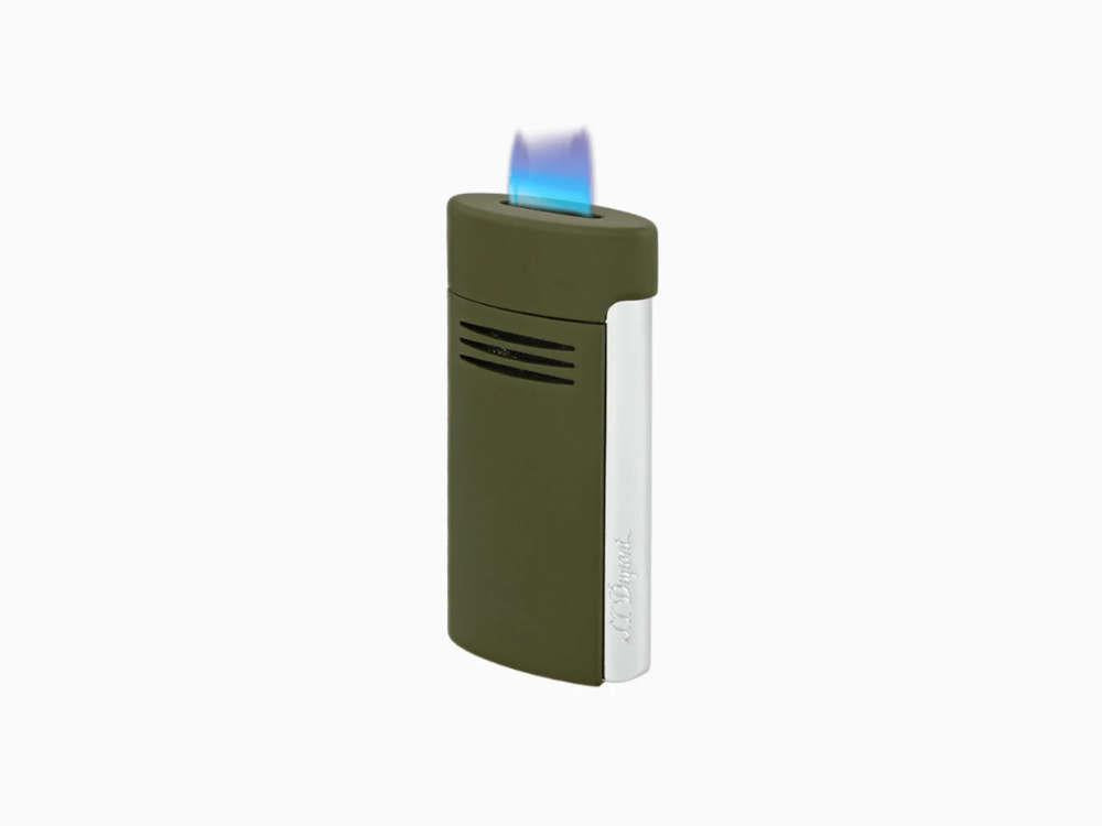 S.T. Dupont Megajet Matt Khaki Lighter, Metal, Green, 020713 - Iguana Sell UK S.T. Dupont Megajet Matt Khaki Lighter, Metal, Green, 020713 - Iguana Sell UK