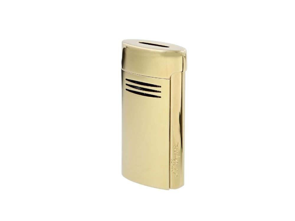S.T. Dupont Megajet Golden Lighter, Metal, Gold plated, Golden, 020816