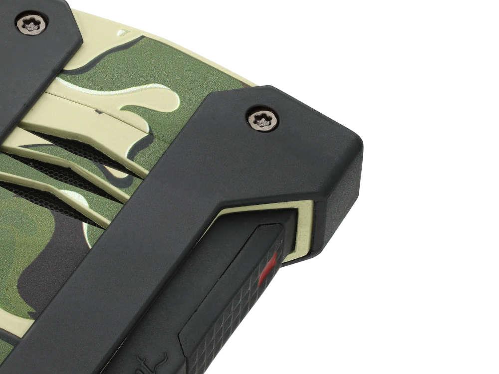 S.T. Dupont Camo Défi Extreme Lighter, Metal, Green, Limited Edition, 021450