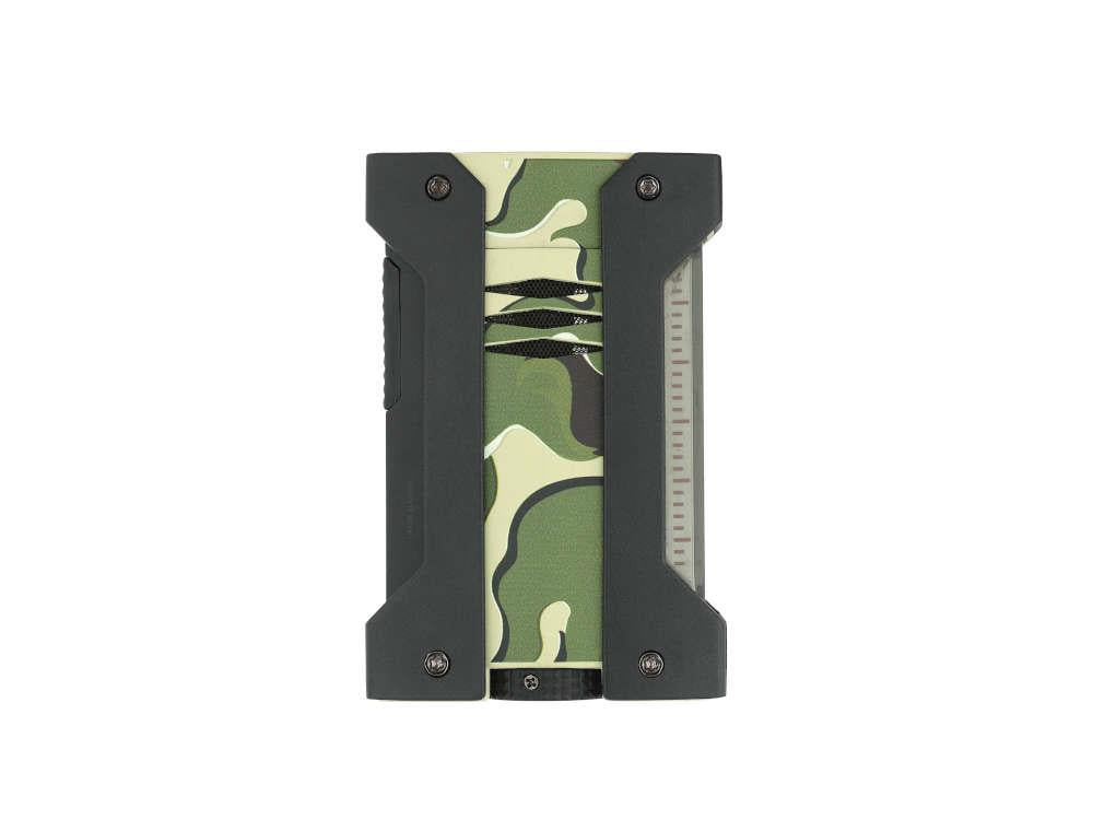 S.T. Dupont Camo Défi Extreme Lighter, Metal, Green, Limited Edition, 021450