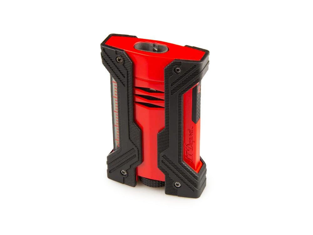 S.T. Dupont Défi XXtreme Lighter, Red/Black, Double Flame, 021601