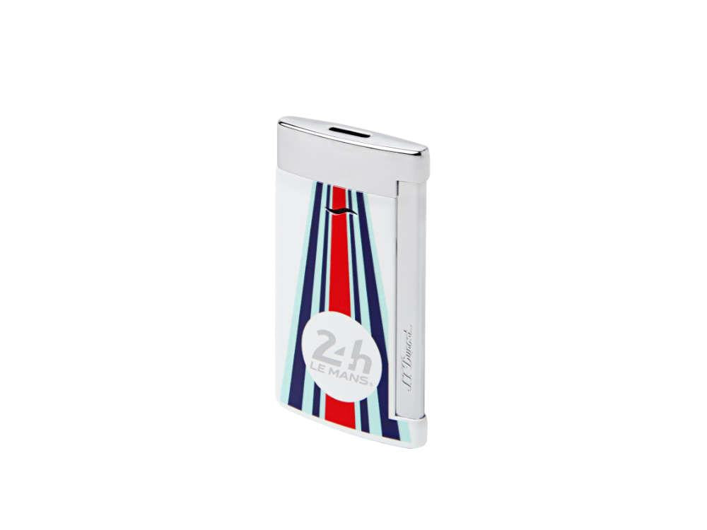 S.T. Dupont 24H Du Mans Slim7 Lighter, Palladium, White, 027788