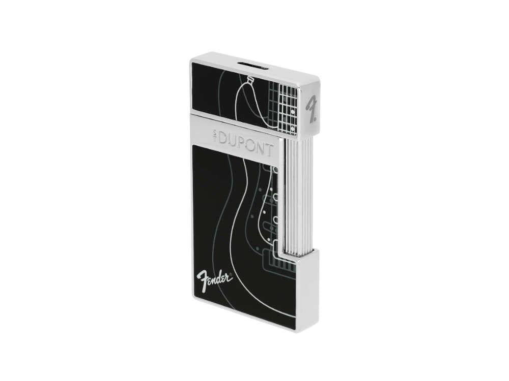 S.T. Dupont Slimmy Behike Lighter, Brass, Black, Limited Edition, 028025