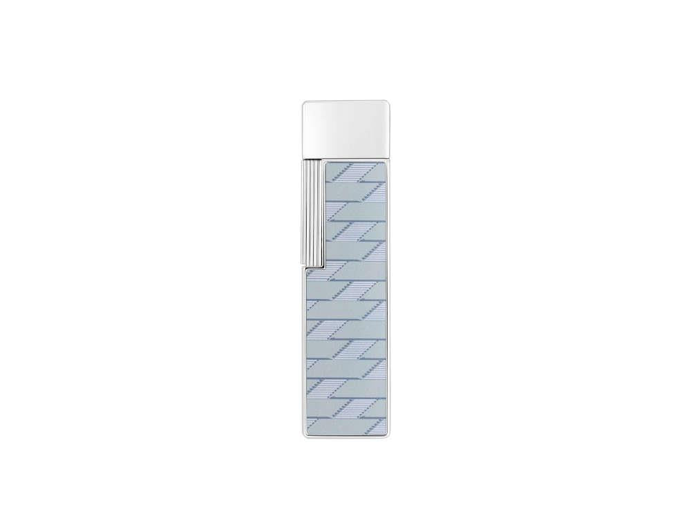 S.T. Dupont Twiggy Monogram 1872 Lighter, Silver, Limited Edition, 030080