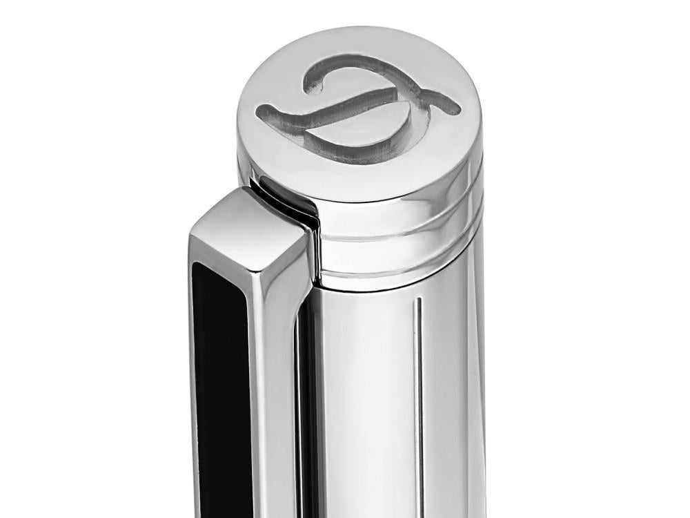 S.T. Dupont Classique Ballpoint pen, Brass, Silver, 045075N