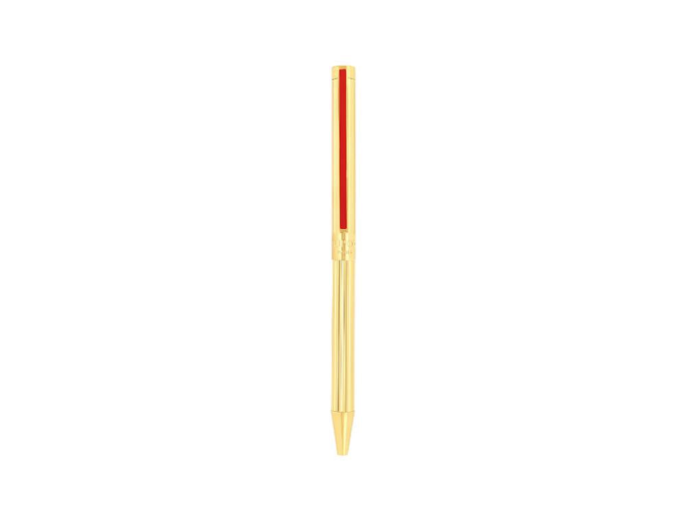 S.T. Dupont Classique Ballpoint pen, Brass, Golden, 045078N