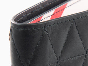 S.T. Dupont 24H Du Mans Billfold 6 Credit Cards Wallet, Black, Leather, 161310