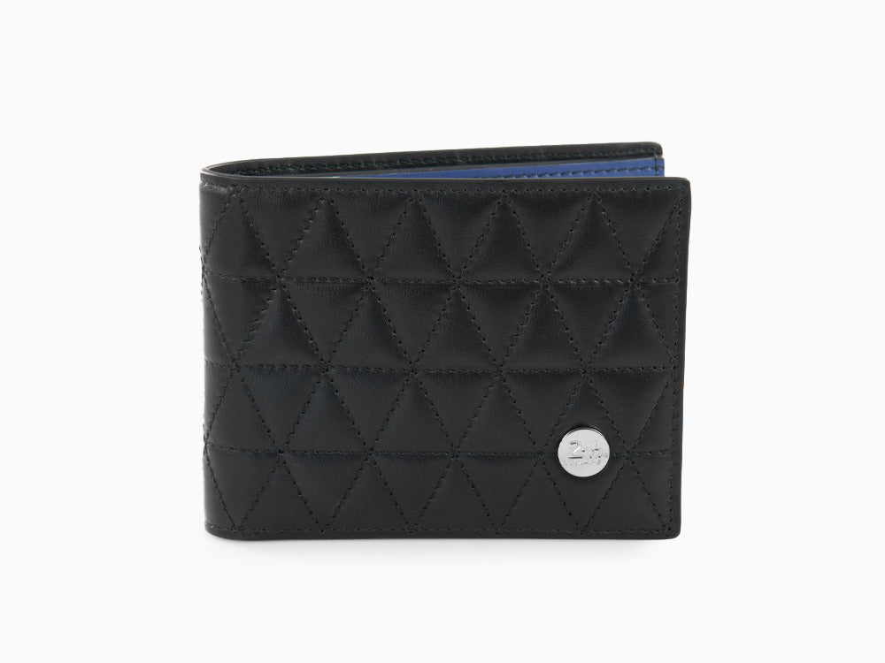 S.T. Dupont 24H Du Mans Billfold 6 Credit Cards, Black, Leather, 161510