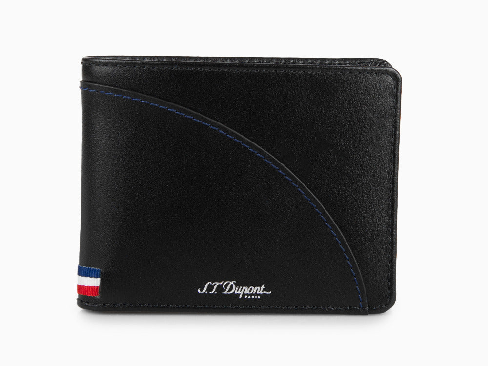 S.T. Dupont Défi Millennium Wallet, Leather, Black, 6 Cards, 172003