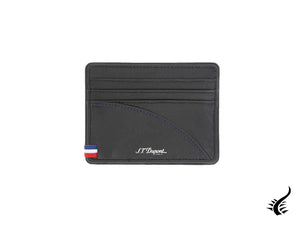 S.T. Dupont Défi Millennium Credit card holder, Leather, Black, 6 Cards, 172004