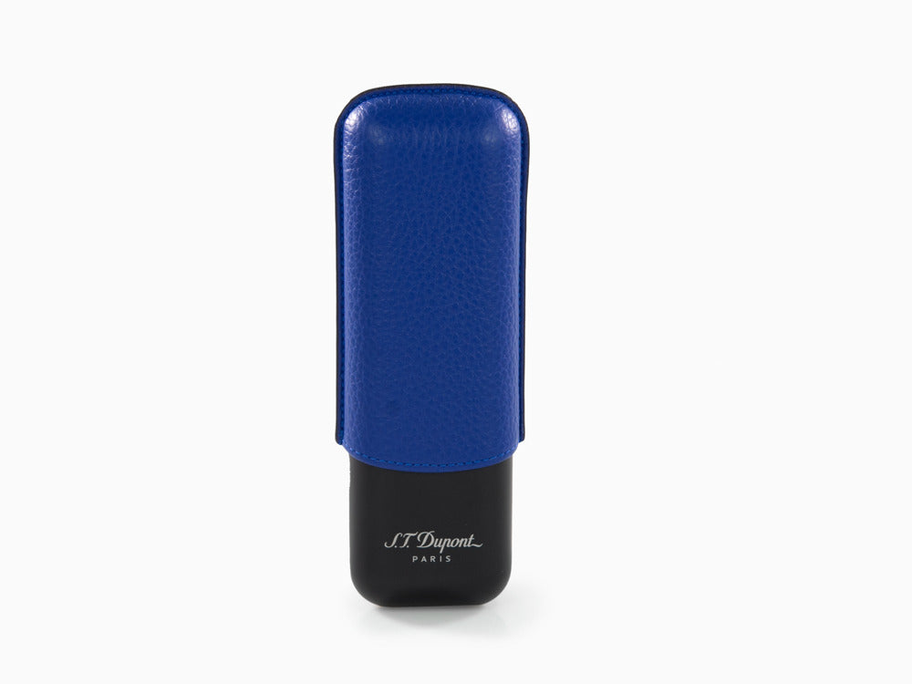 S.T. Dupont Velvet Animation Ocean Blue Double Case, Leather, 183161