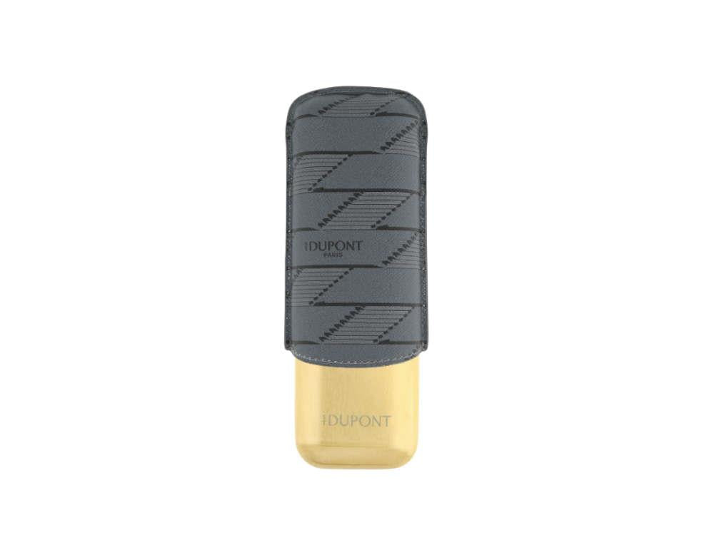 S.T. Dupont Monogram 1872 Cigar Case, Black, Limited Edition, 183479
