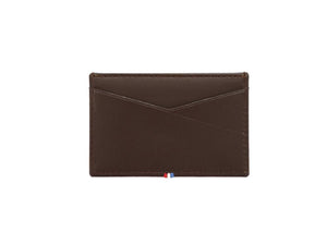 S.T. Dupont Line D Graphic Credit card holder, Leather, Brown, 2 Cards, 184607