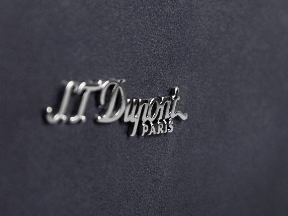 S.T. Dupont Le Grand Atelier Document case, Leather, Blue, Zip, 191365