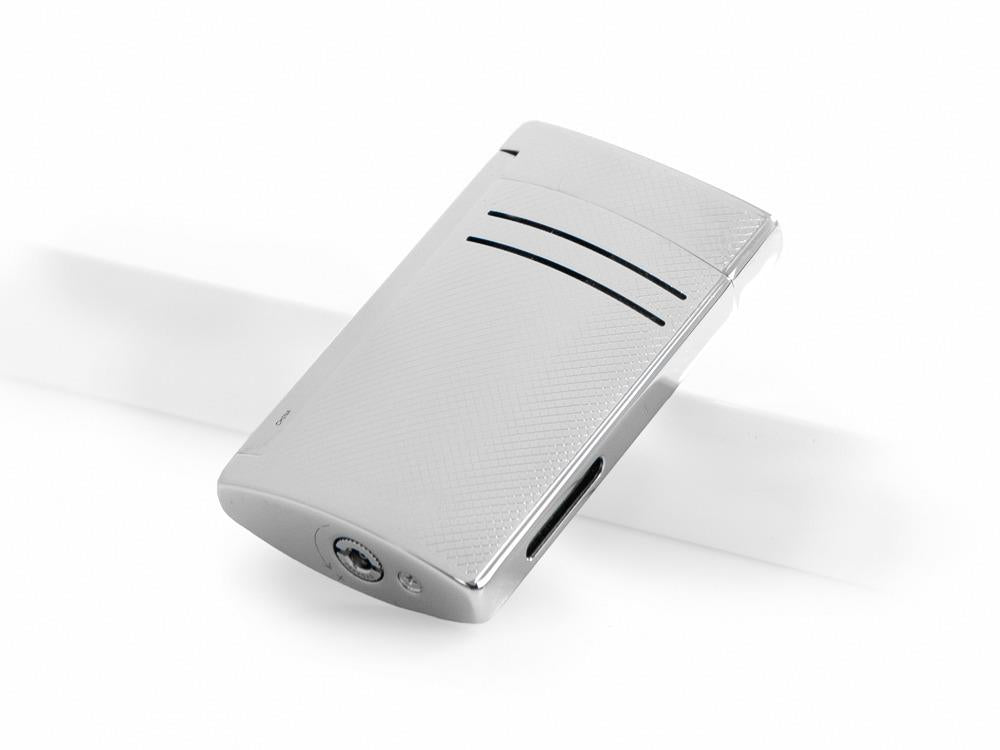 S.T. Dupont Maxijet Lighter, Lacquer, Chrome, 20157N