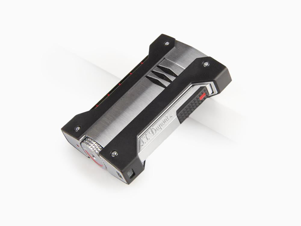 S.T. Dupont Defi Extreme Lighter, Brushed Metal, Torch Flame, 21403