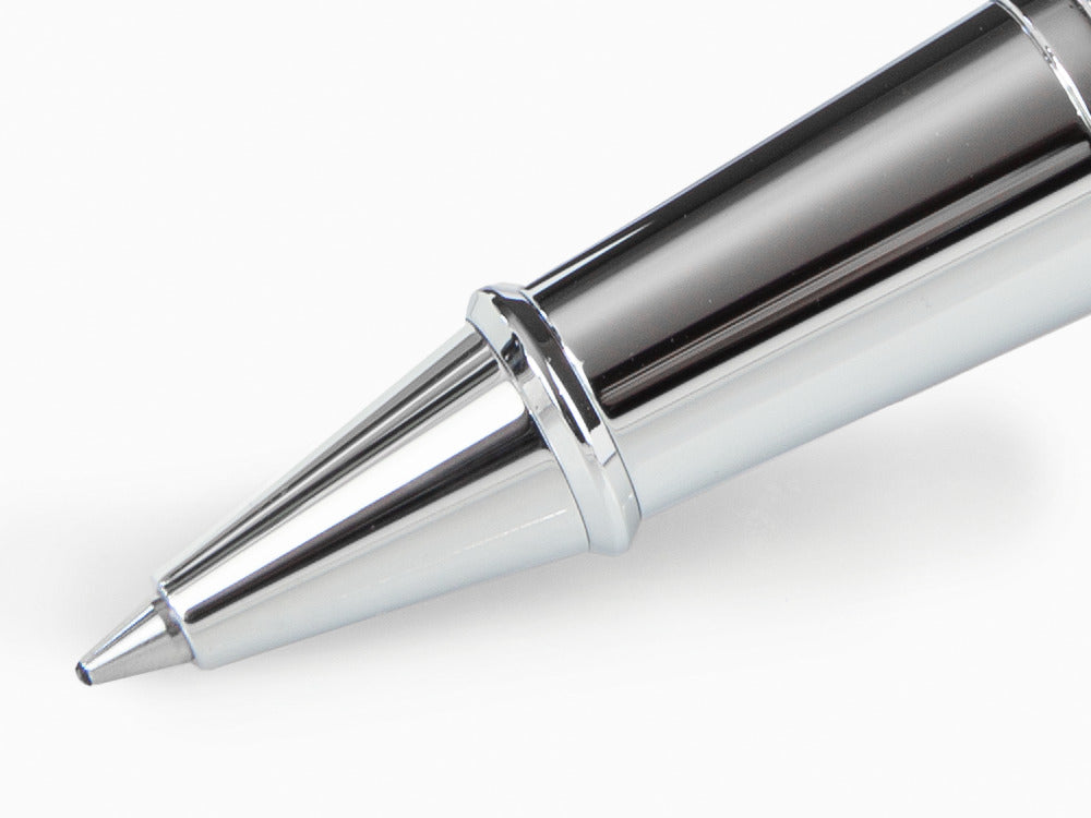 S.T. Dupont D-Initial Rollerball pen, Lacquer, Black, Chrome Trim, 262200