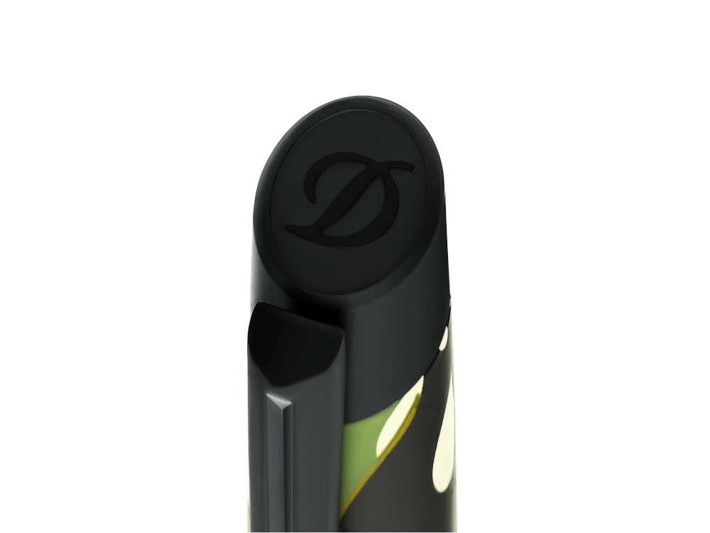S.T. Dupont Defi Camo Ballpoint pen, Brass, PVD, Green, Limited Edition, 405050