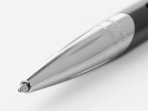 S.T. Dupont Défi Ballpoint pen, Lacquer, Chrome Trim, Black, 405706